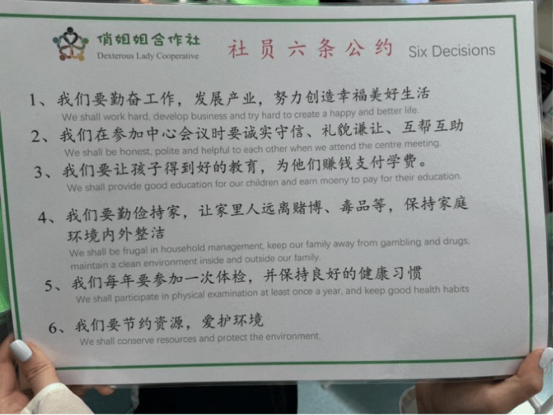 How Grameen China’s Six Decisions have Reshaped the Lives of Rural Women: From Formulation to Implementation 